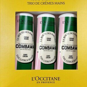 L'Occitane Combawa The Citrus Road Hand Cream 30ML X 3 NEW